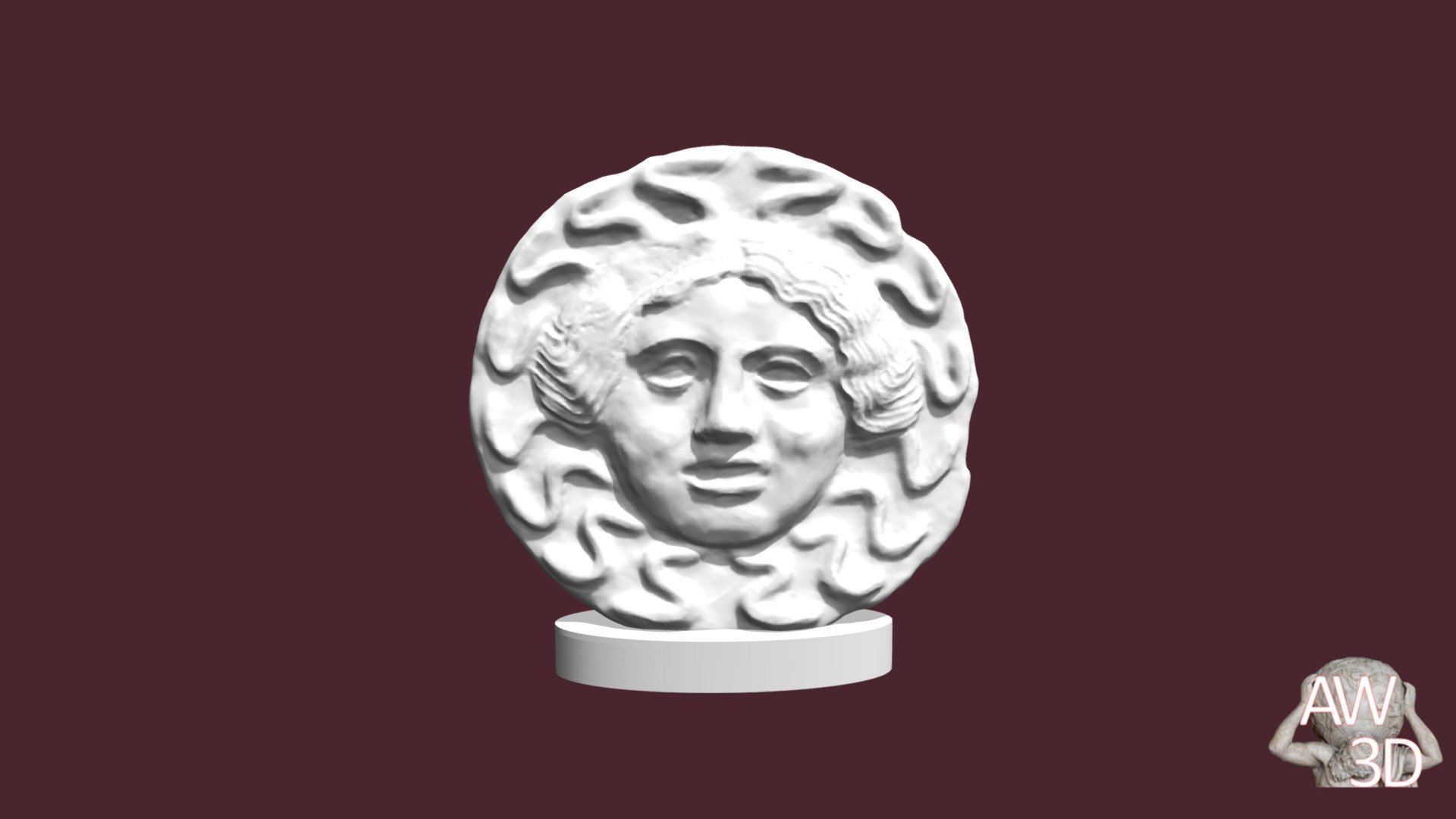 17138 BM Gorgon Antefix