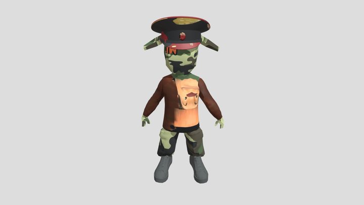 Тимоха армия 3D Model