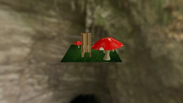 Assignment 7 new props + stage 3D Model