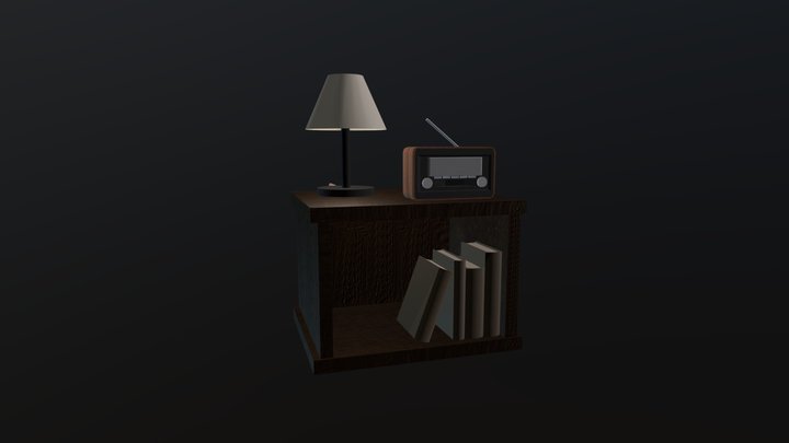Safe Haven - Nightstand 3D Model