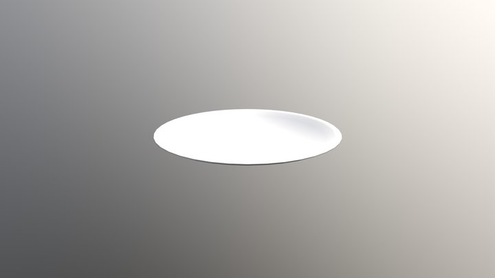 Plate 3D Model