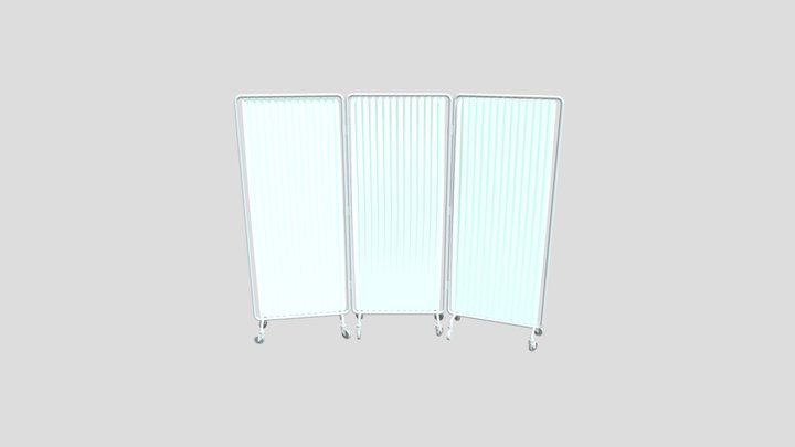 Curtains 3D Model