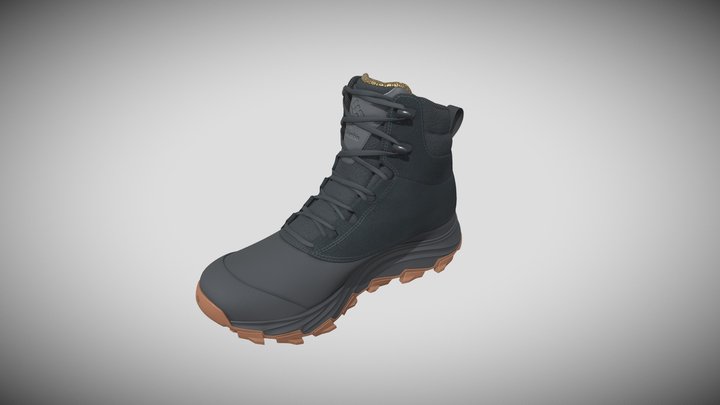 Columbia Men's Expeditionist Winter Boots 3D Model