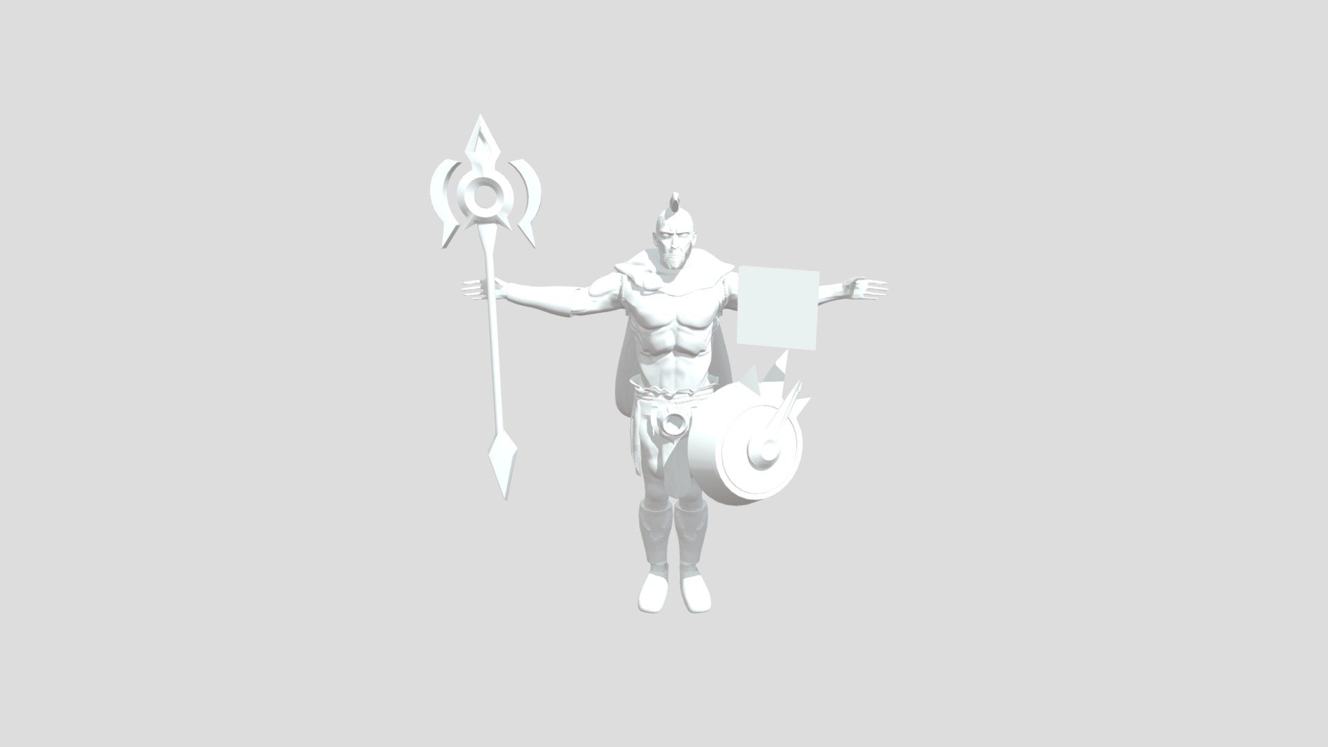 Pantheon from league of legends - 3D model by Rage Cloud (@Ragecould ...