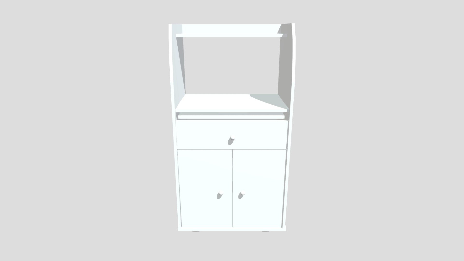 Microwave cabinet