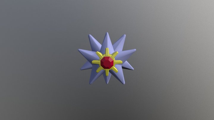 121 - Starmie 3D Model