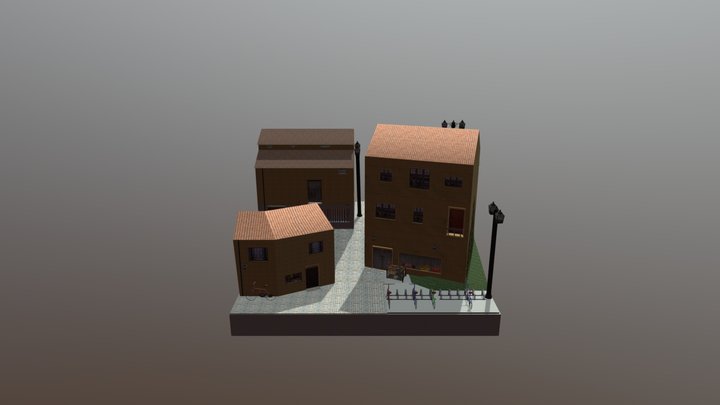 1DAE06 Demiddel Jesse City Scene 3D Model