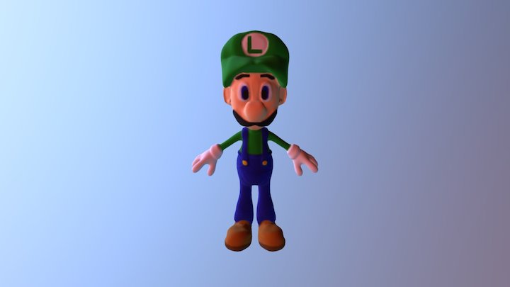 Luigi 3D Model