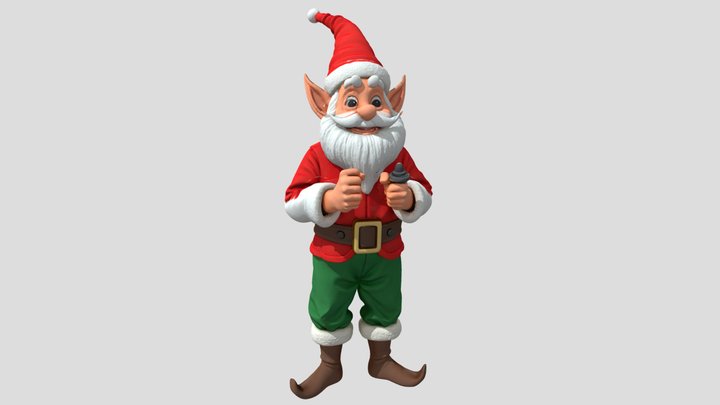 Santa Elf – Modello 3D gratuito STL