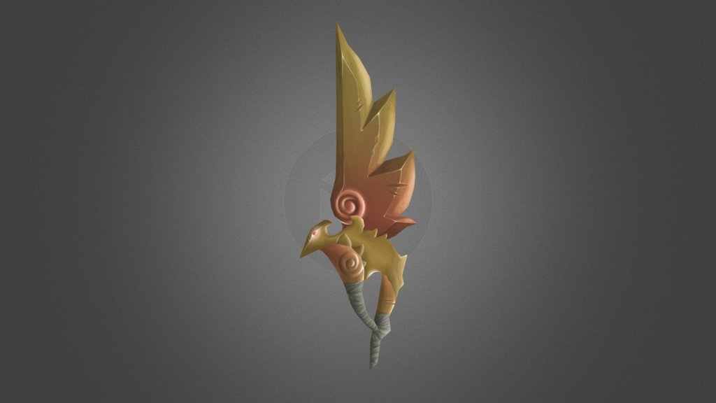 phoenix blade Download Free 3D model by simon (simonfab) [a7f2a85