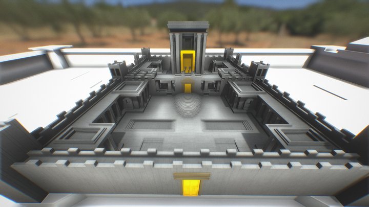 Temple Of Jerusalem 3D Model