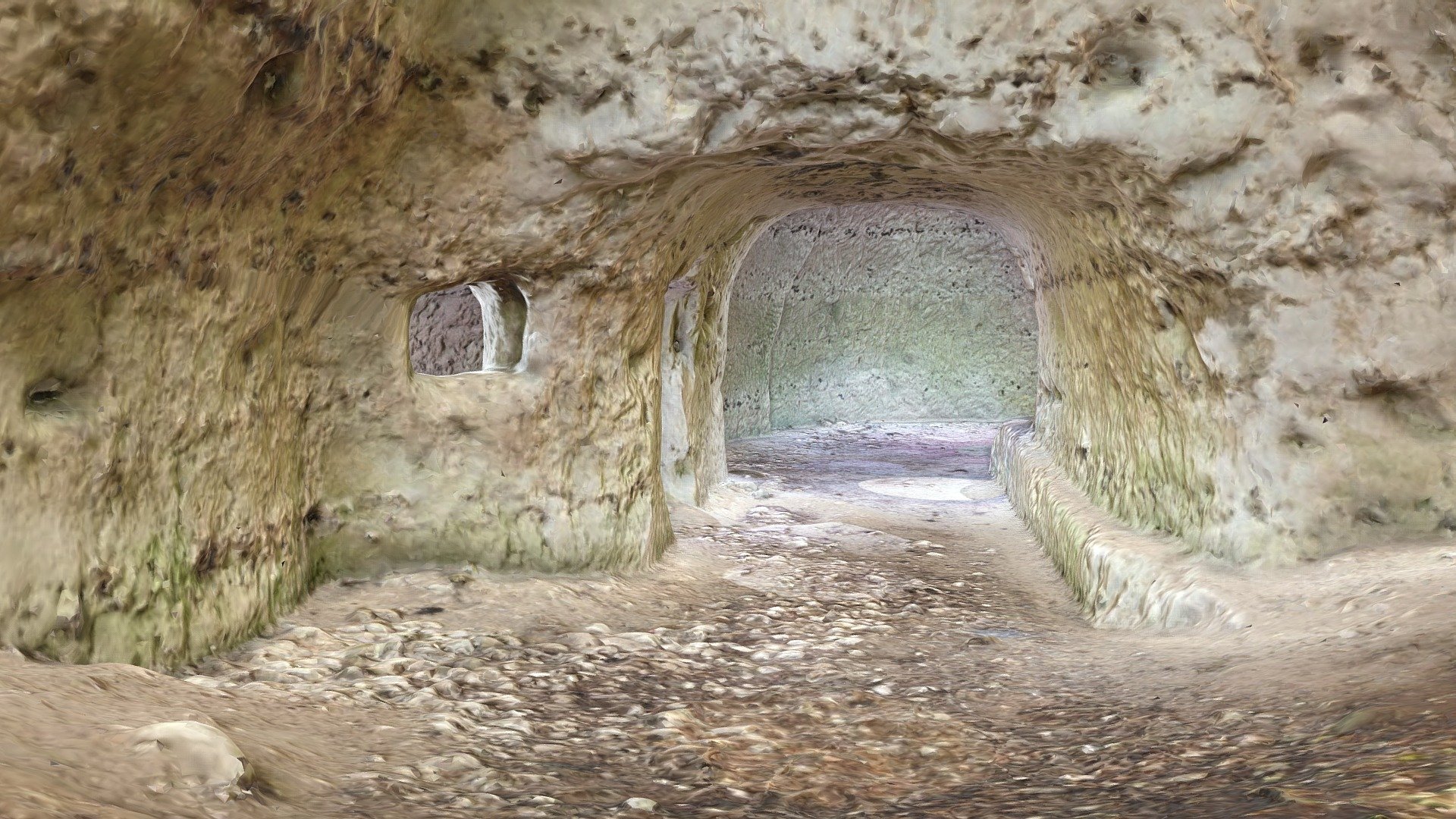 Grotto - Château de La Roche-Guyon, France
