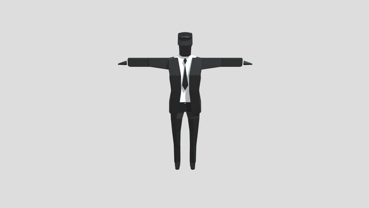 Vektor low poligon 3D Model