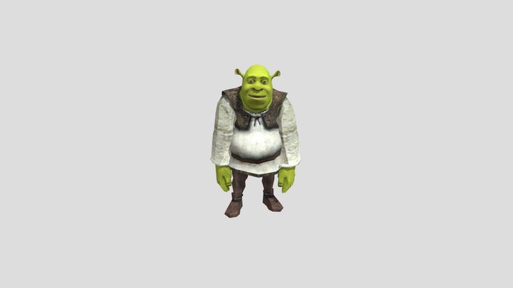 Shrek Gangnam Style 3D Model
