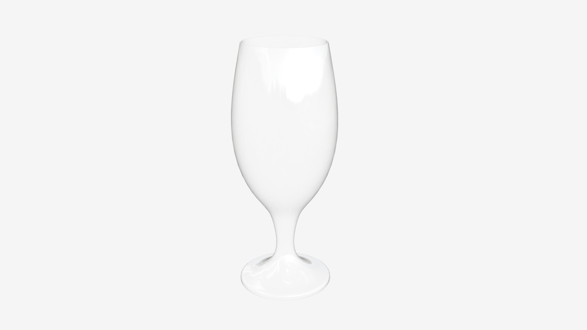 3D model Snifter glass - This is a 3D model of the Snifter glass. The 3D model is about a glass of water.