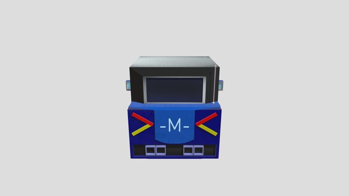 M Series Car – Modello 3D gratuito STL