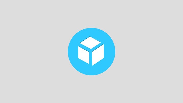 Sketchfab 2D logo – Free 3D Model STL