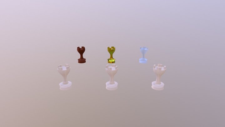 Estudo de Textura 3D Model