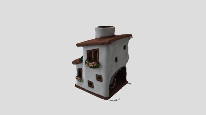 Casa incienso 3D Model