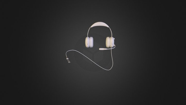David Clark H10-13.4 Headset 3D Model