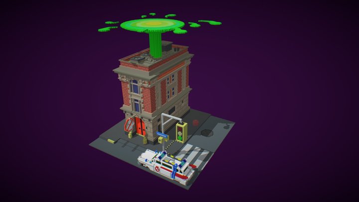Ghostbusters Headquarters 3D Model