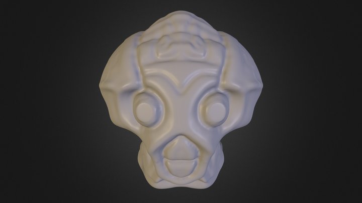 Bog-man Dwayne 3D Model