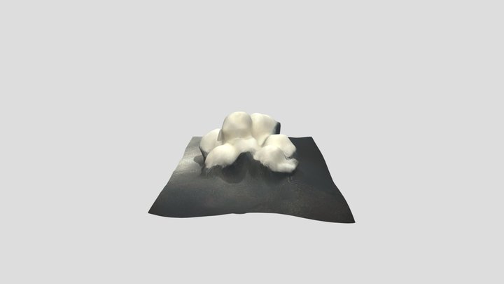 Cotton balls 3D Model