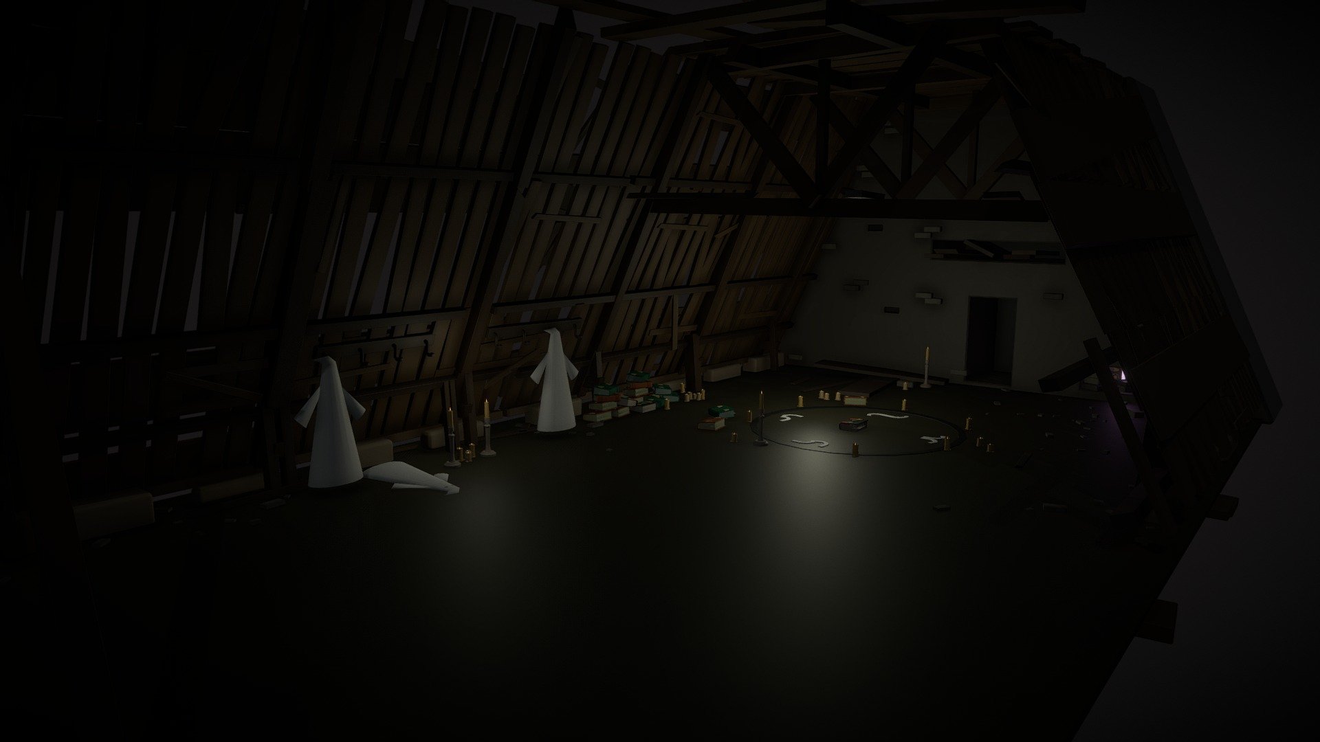 mysterious attic
