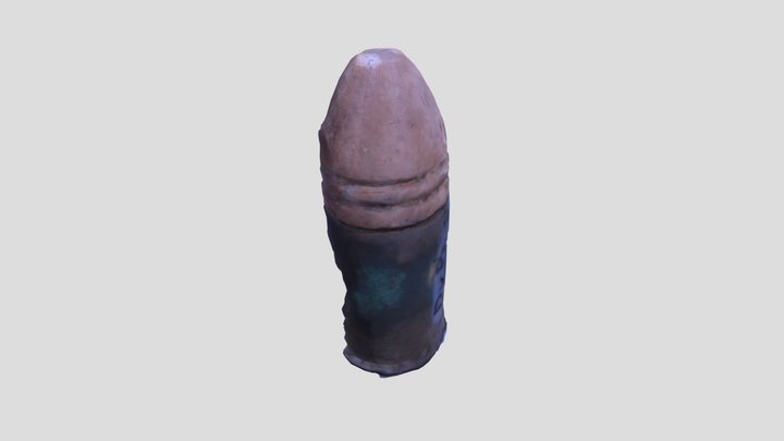 Bullet Copper Top 3D Model