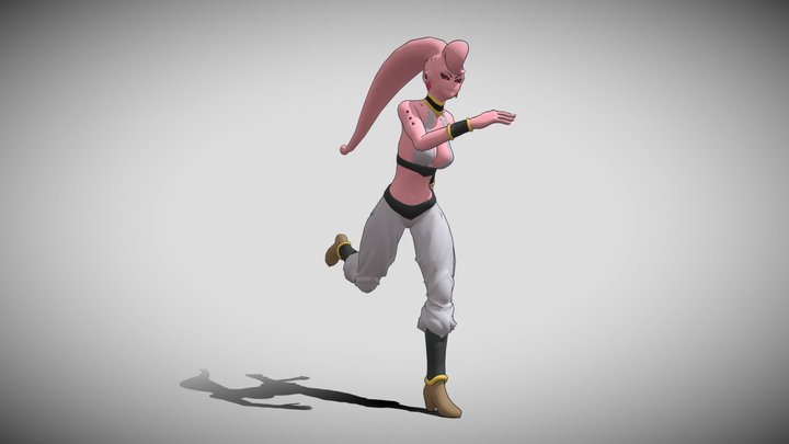 Buu Girl (Boo Girl) 3D Model