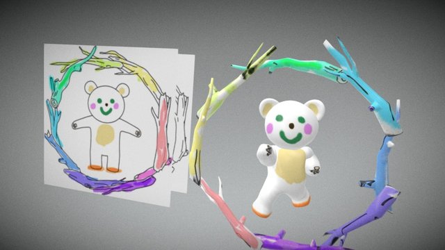 Teddy's Dance 3D Model