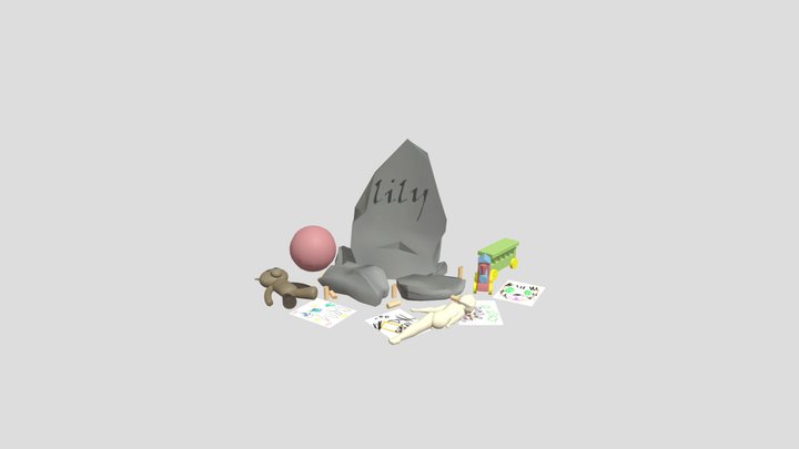 A Memorial to Lily 3D Model