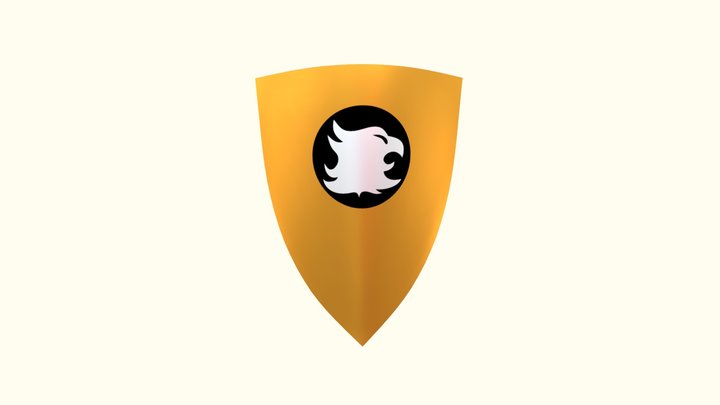 Eric's Griffon Shield 3D Model