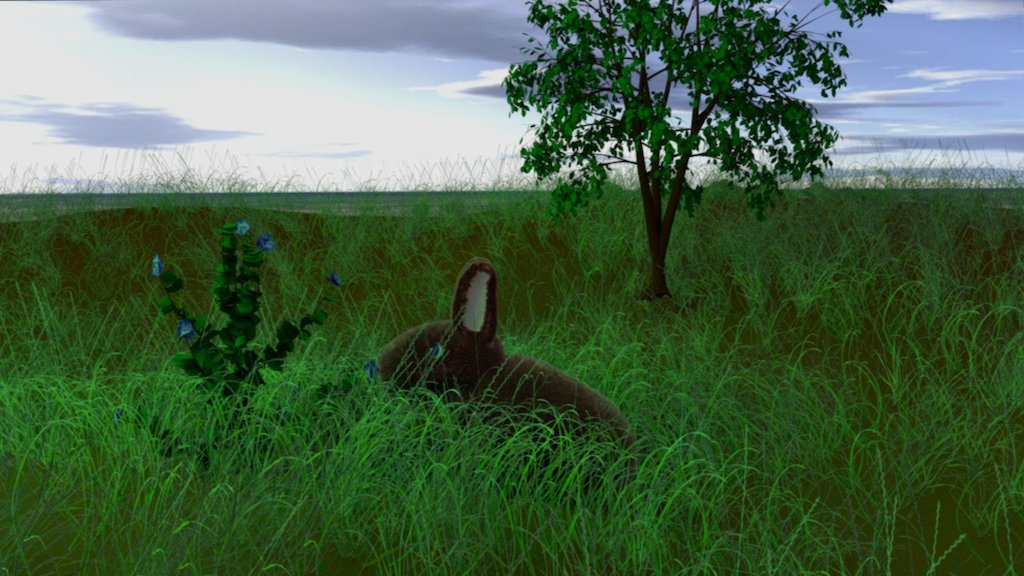 Bunny Nature Scene Thumbnail