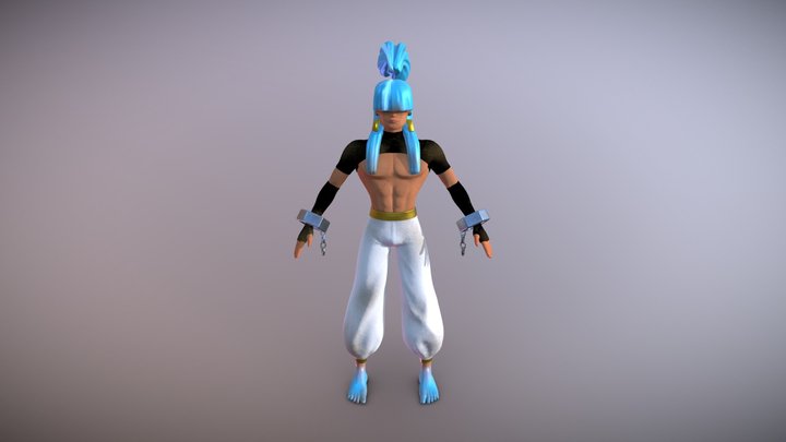 Kiloï, the castaway 3D Model