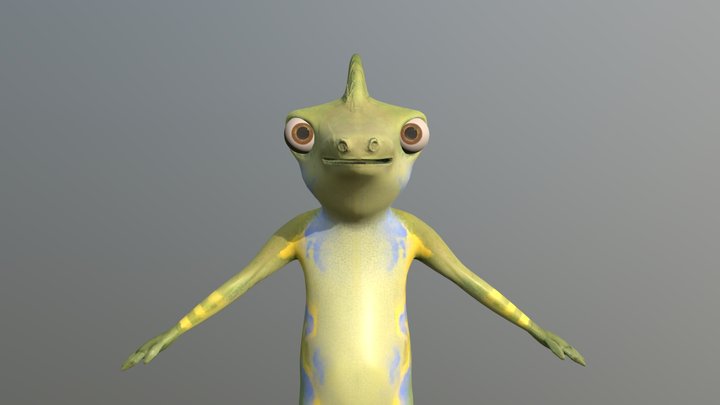 Lizard 3D Model