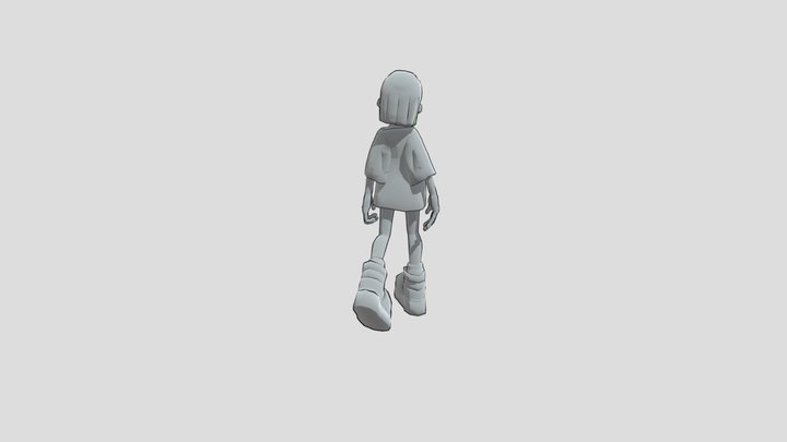 にらちゃん 3D Model