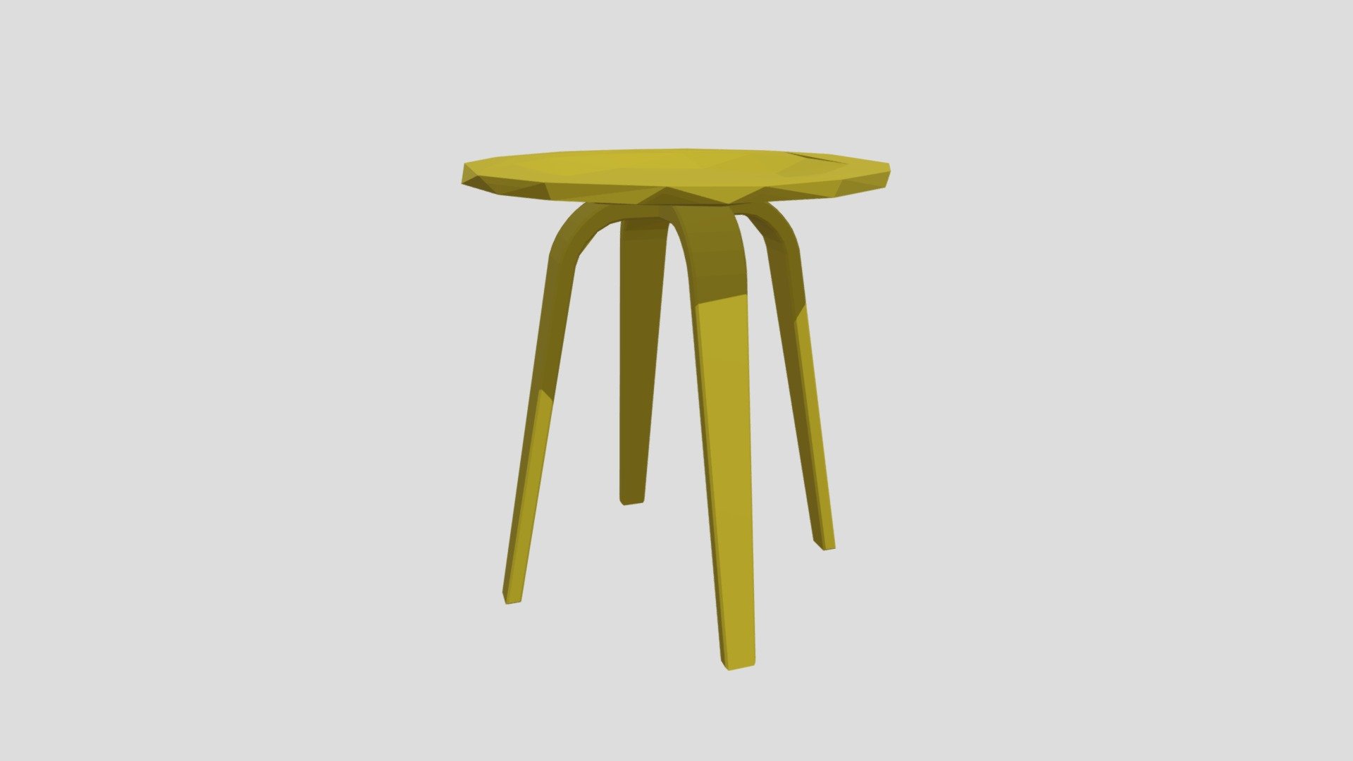 Stool from Poly by Google