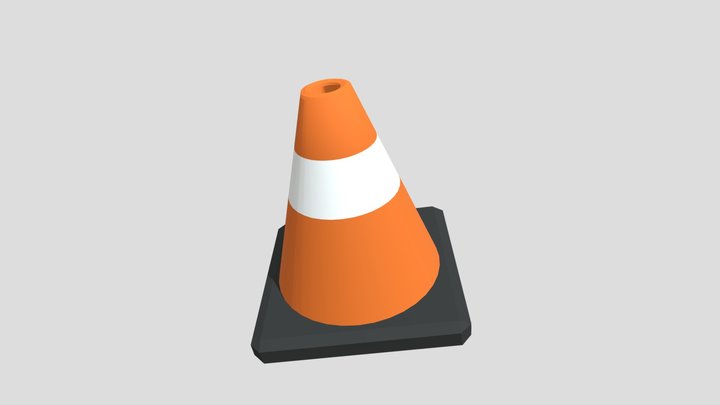 Traffic Cone – Modelo 3D gratuito STL