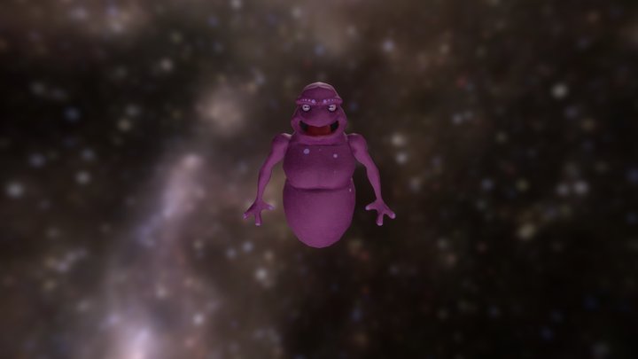 Ghost Alien Animation 3D Model