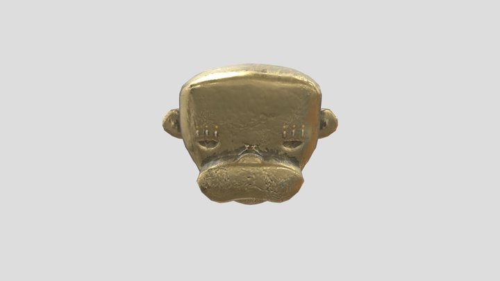 Ancient Idol 3D Model