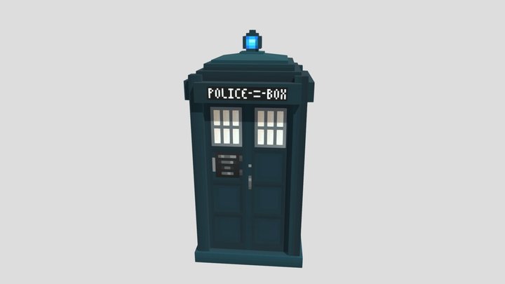 Whittaker TARDIS 2 3D Model