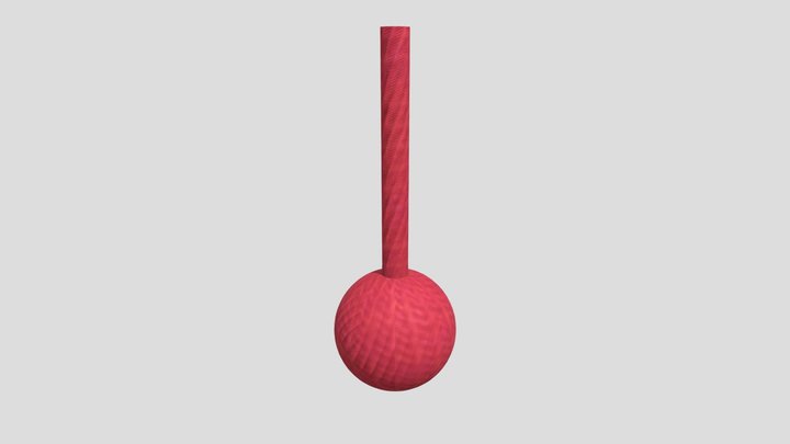3D Model Basic Yarn Ball 3D Model