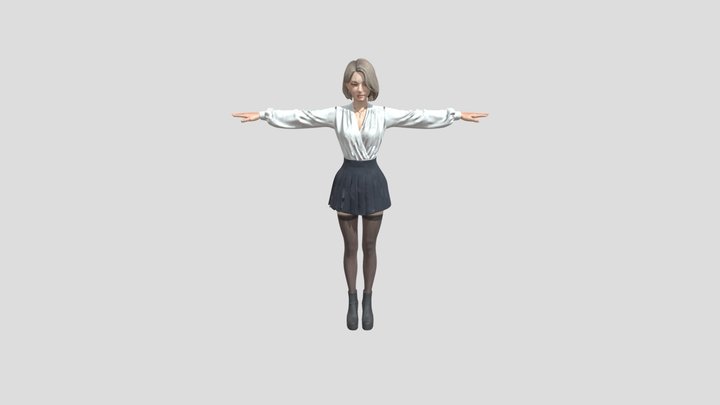 girl 3D Model