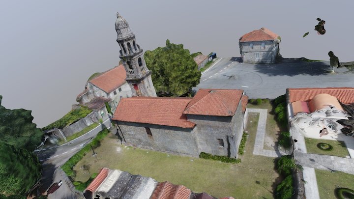 Santa María de Xeve. Pontevedra 3D Model