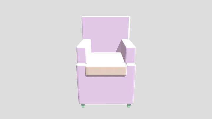Armchair 3D Model