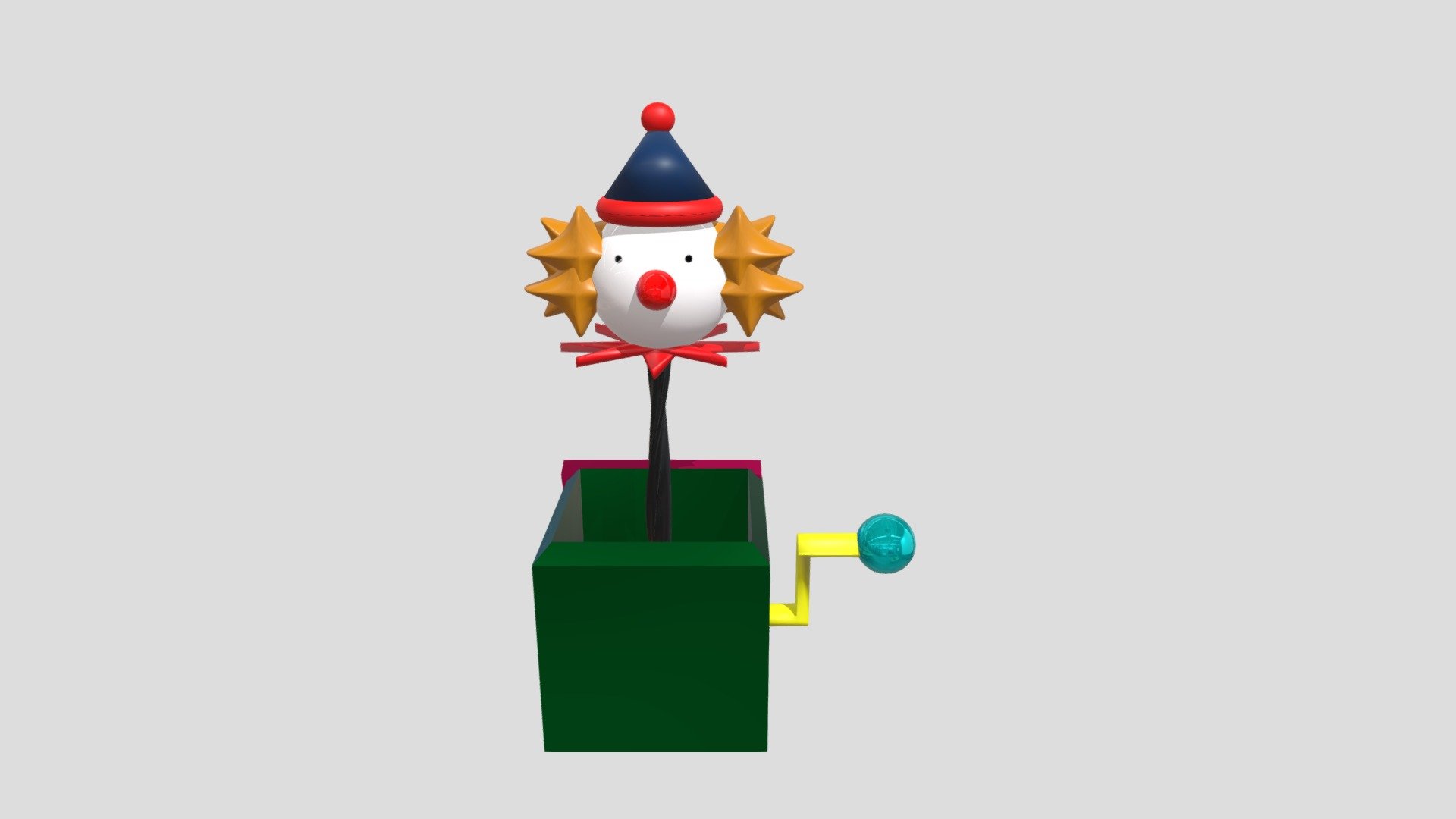 Jack In The Box - Download Free 3D model by DylanXart [a80485e] - Sketchfab