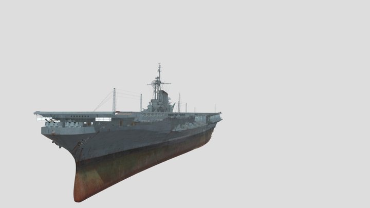 USS Midway 3D Model