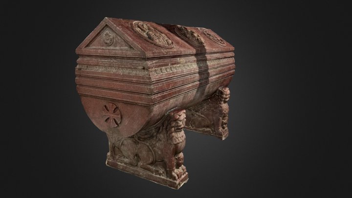Sarcophagus of Frederick II 3D Model