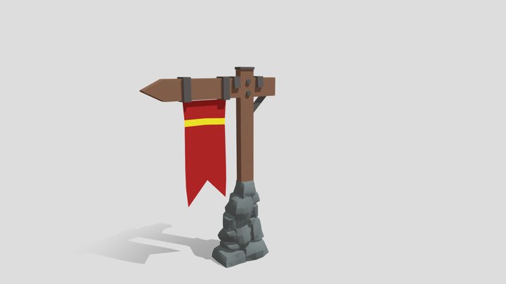 Fantasy pointer 3D Model